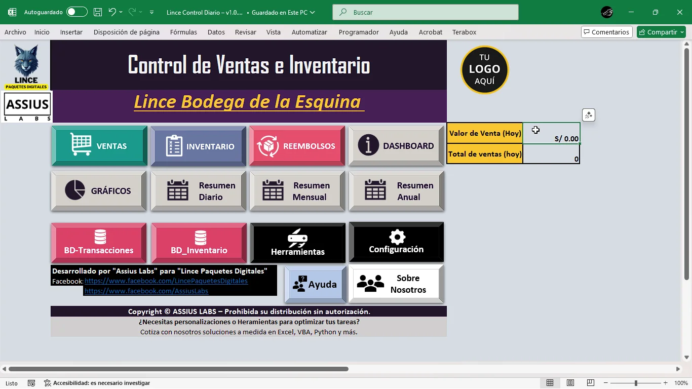 Ejemplo Paquete Emprendedor